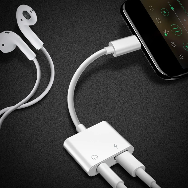 Evewher 3 в 1 для адаптера Lightning iPhone 7 зарядный адаптер 8 Plus 10 X зарядное устройство