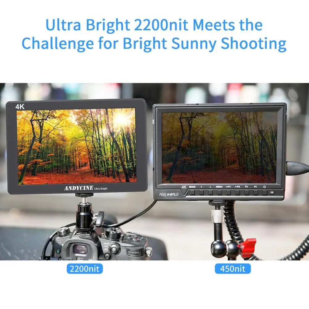 Andycine X7S DSLR Monitor 7 Inch IPS 