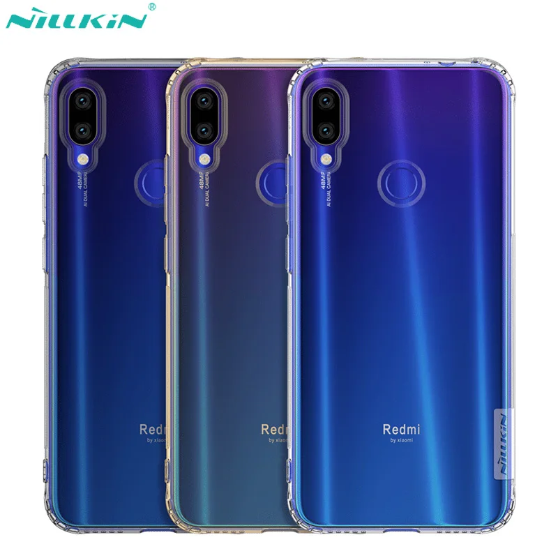 

Nillkin Soft Nature TPU Case for Xiaomi Redmi Note 7 Case Note 7 Pro Cover 7S Thin Silicon Clear Cover for Redmi Note7 Pro Coque
