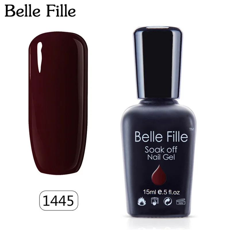 BELLE FILLE 15 мл конфеты серии разноцветный Гель лак для ногтей лаки дизайн УФ