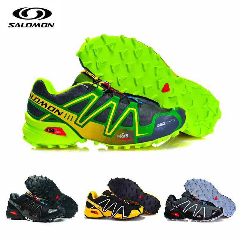 Salomon Speedcross 3 CS для мужчин's уличная дышащая обувь Air мягкие беговые кроссовки zapatillas hombre Mujer Мужской Бег тапки