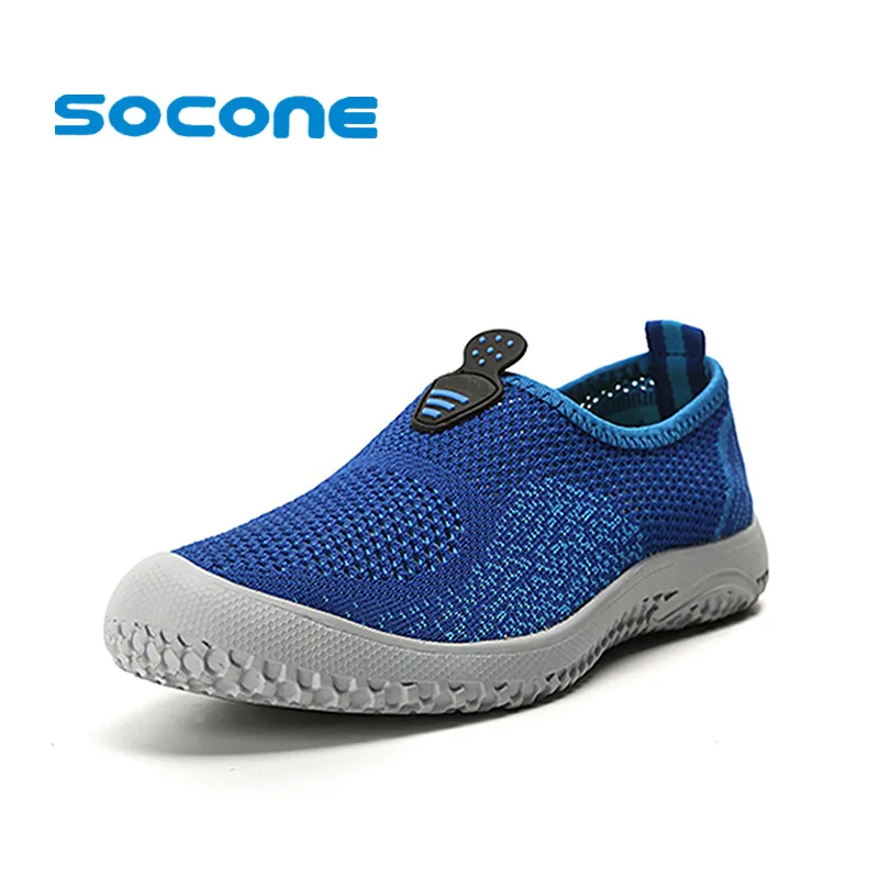 Socone 2016 Comfort Summer Men Sport Running Sneakers Walking Shoes Outdoor Mens Shoes Slip On Mens Training Sneakers Masculino