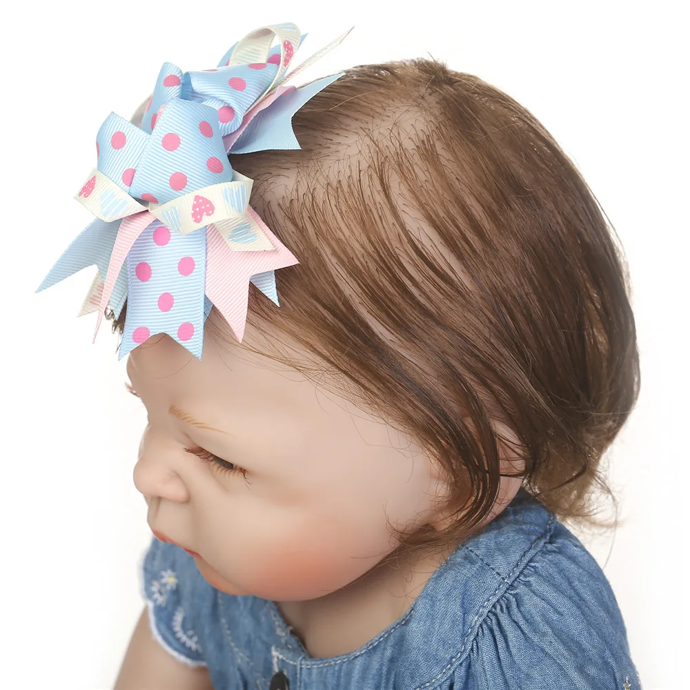 22 &quotbebe girl reborn dolls силиконовые куклы для всего тела укорененные гладкие волосы с