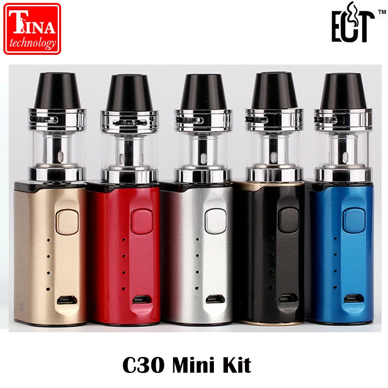 Новый оригинальный ect C30 электронные сигареты мини комплект Топ заполнения kenjoy