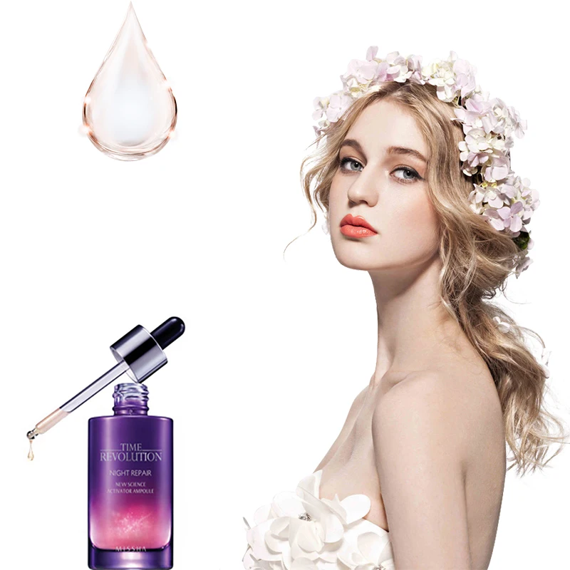 

MISSHA Time Revolution Night Repair Sample 10ml Facial Serum Moisturizing Anti-wrinkle Anti-aging Original Korea Cosmetics