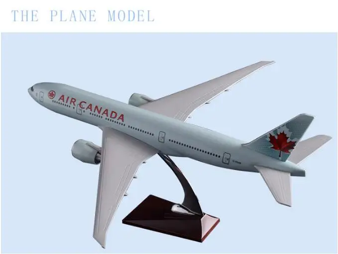 47 см модель самолета Boeing 777 США Канада авиакомпания Смола США/CA Airbus Модель