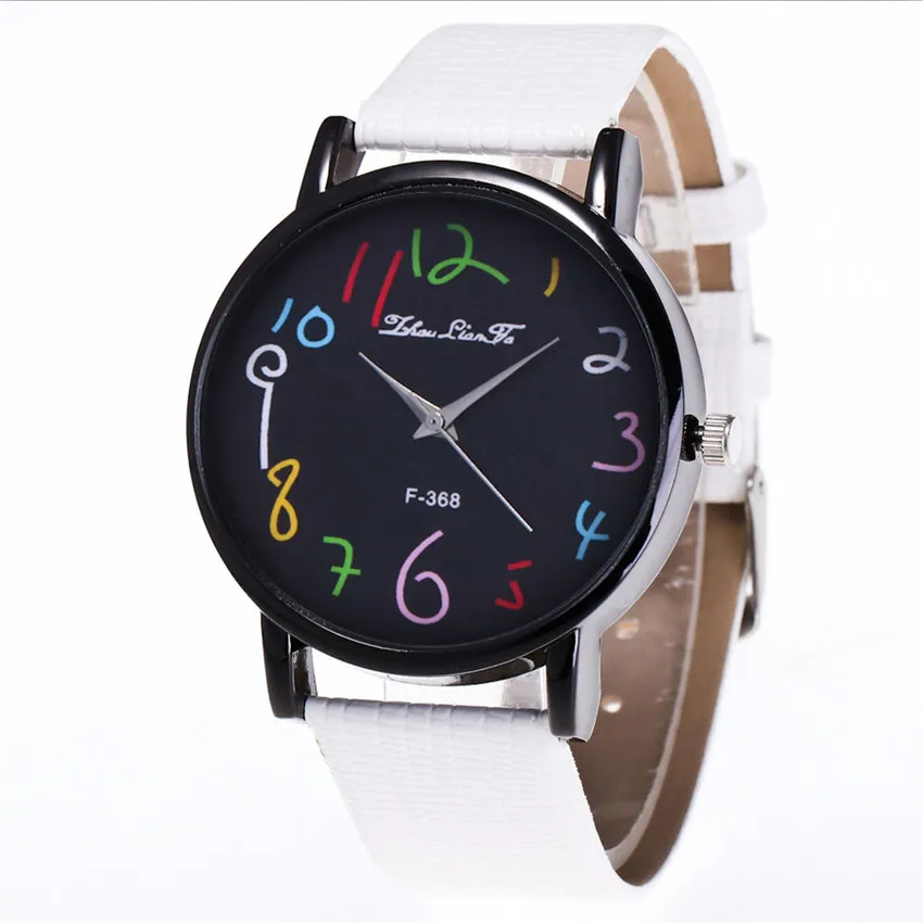 Женские часы Аналоговые кварцевые наручные часы подарок девушка мода повседневные часы карамельного цвета Ретро дизайн платье Простой искусственная кожа 4A - Цвет: Quartz Wristwatches