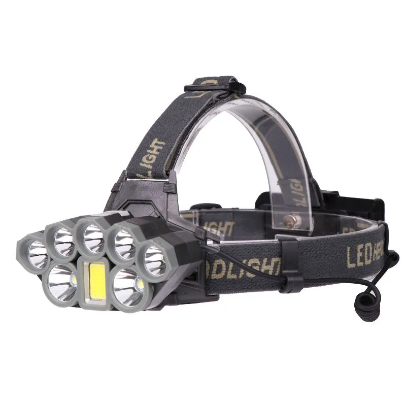 40000LM USB светодиодный световой фонарь головная лампа Перезаряжаемые 18650 Фонарь налобный фонарь 8 режимов COB T6 кемпинг для рыбалки и охоты