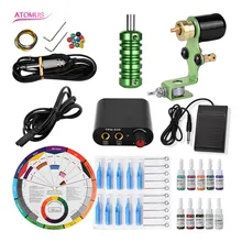 Профессиональная татуировочная машина, набор для татуировки, ротационная татуировочная машина, профессиональный набор