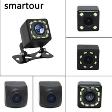 Smartour Automobile che inverte macchina fotografica 12 LED di visione notturna di retrovisione di parcheggio automatico di monitoraggio 3089 chip CCD video della macchina fotografica di backup