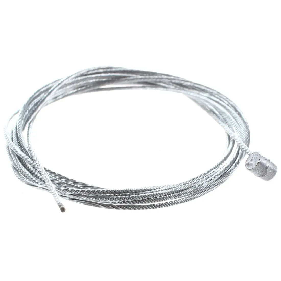 LGFM-5 шт. велосипедный велосипед 1 мм Диаметр ручной кабель для заднего тормоза провода комплект 1,75 м серебро