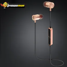 LemonMan наушники Металл Магнитная Bluetooth 4,2 наушники для телефона С микрофоном для Iphone Xiaomi samsung смартфон
