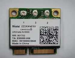 SSEA Оптовая продажа Новый для Intel Centrino Ultimate-N 6300 633 622anhmw 6300AGN Половина Mini PCI-E Беспроводной карты 450 Мбит/с