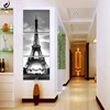 Modular Pictures Paris Art Canvas Tower Painting 3 Panel Paintings On The Wall Cuadros Decoracion Kids Poster HD Print 2