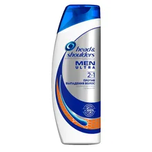 Шампунь и бальзам-ополаскиватель против перхоти Head& Shoulders Против выпадения волос для мужчин 400 мл