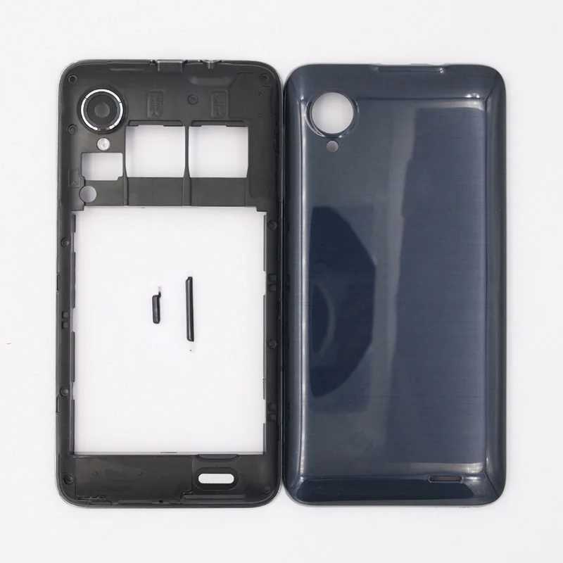 

BaanSam New Middle Frame Battery Door Back Cover Housing Case For Lenovo P770 With Camera Lens+Power Volume Buttons