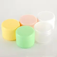 10 г/20 г/50/100g бутылки многоразового использования Пластик пустой Макияж Jar горшок крем для лица/лосьон/контейнер для косметики