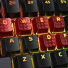 Kingston-Teclas de juego HyperX FPS y MOBA, Kit de actualización, keycap personalizado, 8 uds, llama roja, llama plateada, tapa para el teclado mecánico ► Foto 3/5