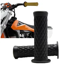 Мотоциклетная 22 мм мотоциклетная ручка в стиле ретро резиновая гелевая ручка для Triumph Street Scrambler Vespa GTS 300 Piaggio Moto Guzzi