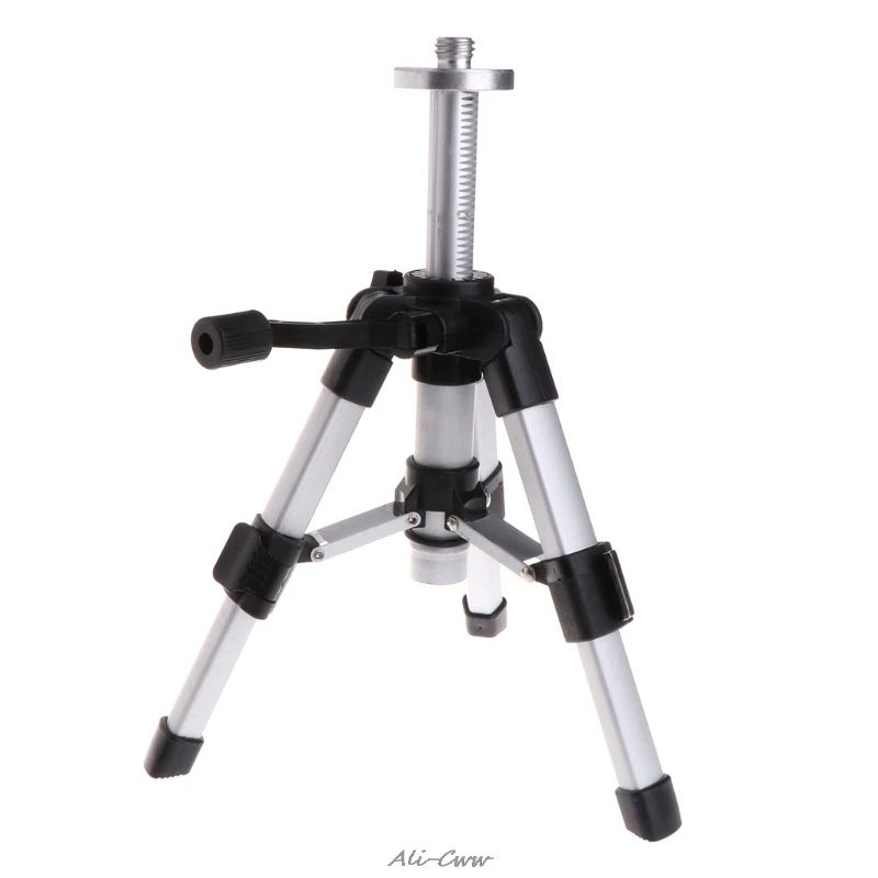 

Portable Tripod 5/8inch Laser Level Mini Tripods Aluminium Adjustable 16-28cm