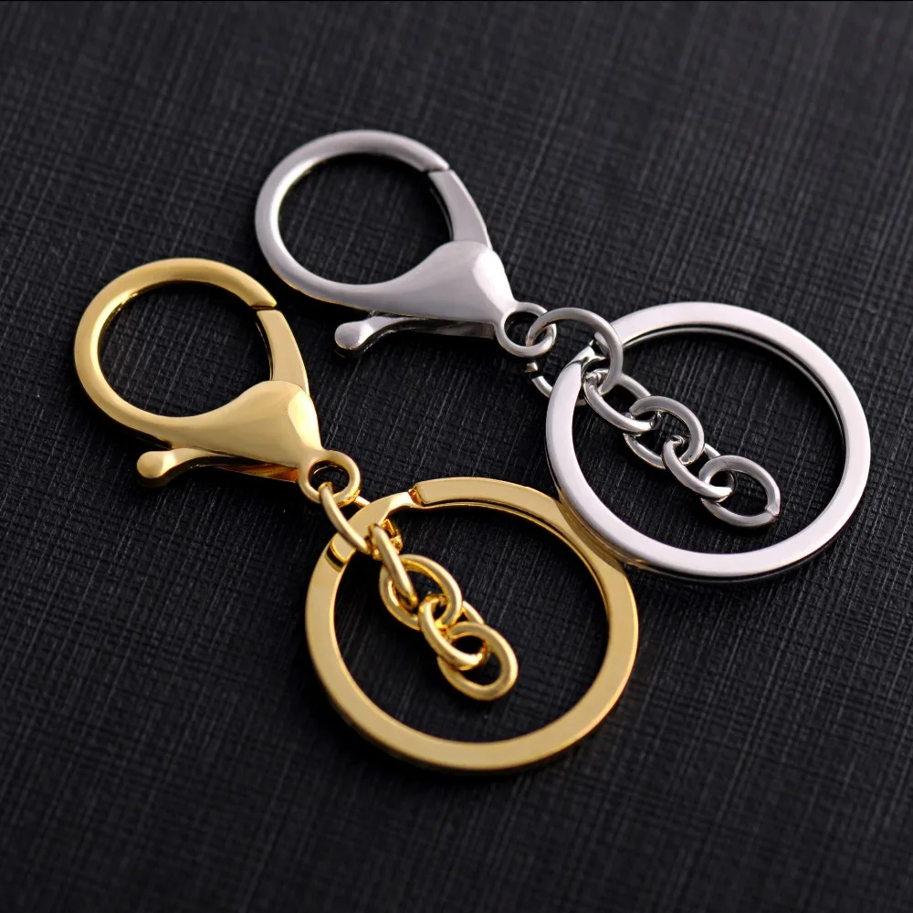 10pcs/lot Lobster Clasp keychain key holder high quality key chain