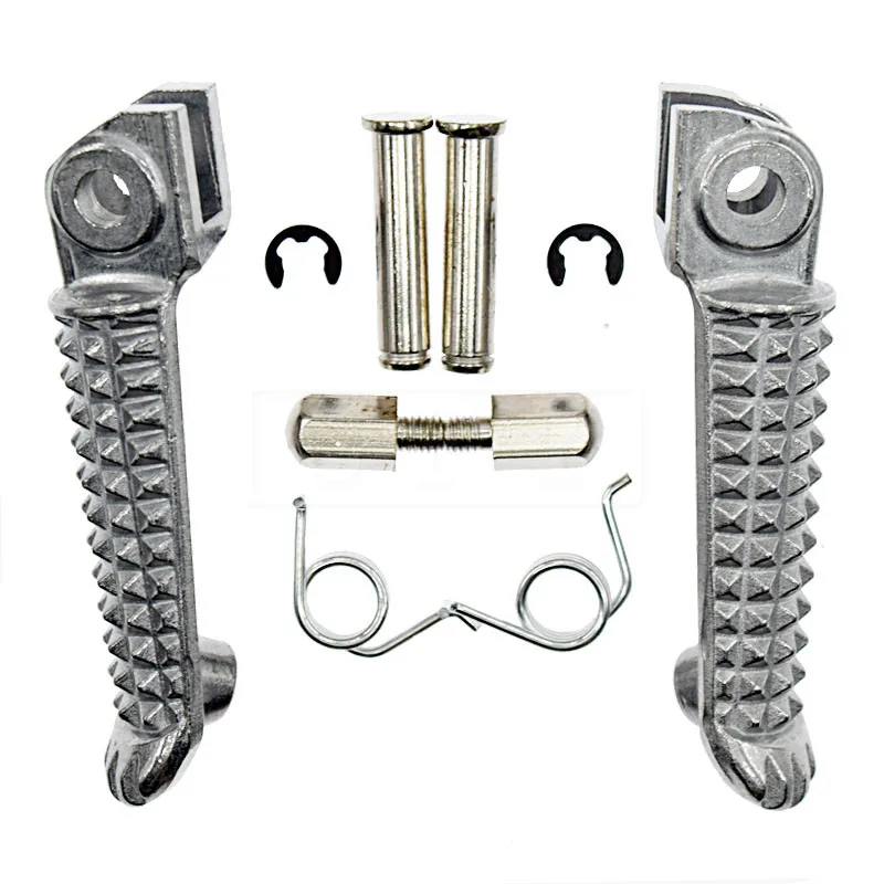 Motorcycle Front Rear Footrests Foot pegs For Yamaha YZFR1 2002-2011 YZFR6 2003-2012 motorcycle accessories motorcycle footrests motorcycle foot pedals