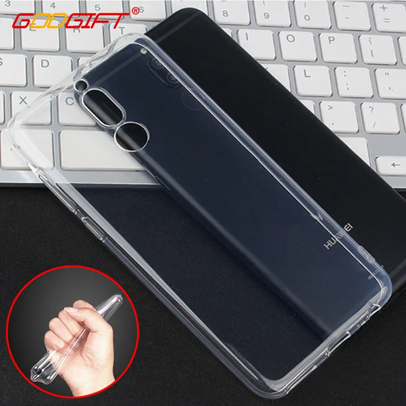 

GodGift Huawei Mate 10 Lite Case Luxury Mate10 Lite Transparent Shockproof Silicone Cover For Huawei Mate 10 Lite Phone Cases