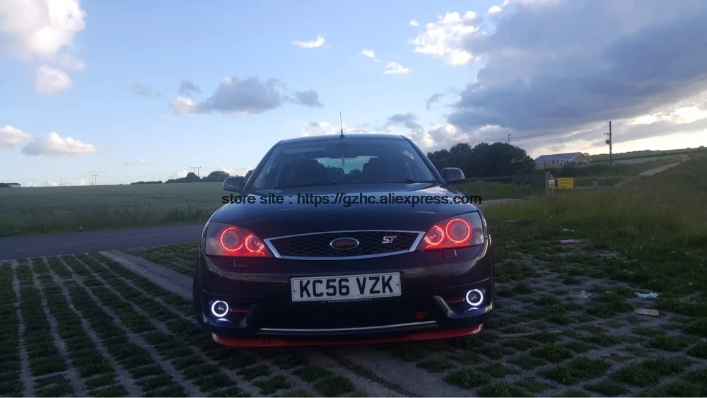 HochiTech для FORD Mondeo MK3 2001 2007 автомобильный Стайлинг RGB светодиодный набор ангельские