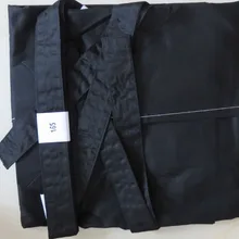 Унисекс хакама высокого качества kendo одежда для Кендо Хапкидо Боевые искусства брюки черные