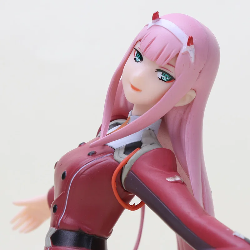 21 см игрушка фигурка любимого человека франкса Zero Two 02 ПВХ EXQ ver фигурки модель
