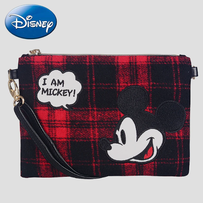 

Disney Women ClutchBag Mickey Messenger Girl Party Envelope Evening Shoulder-Bags 2019 New Hairy Female Handbag-Bag Purse Gift
