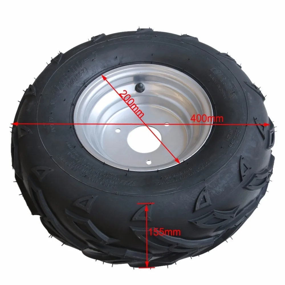 MYMOTOR 2 шт ATV шины 16X8 7 бескамерные Go Kart UTV квадроцикл|bike bike|bike tubeless tyrebike tire |