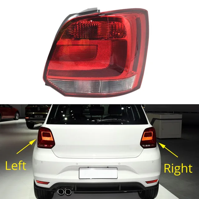 Fast Shipping Car Rear Tail Light For VW Polo 6C Hatchback 2014 2015