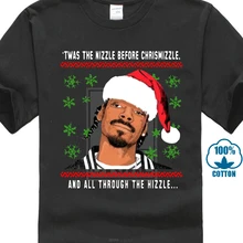 Snoop Dogg Рождество Twas The Nizzle перед футболкой