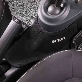 

For new Smart Fortwo Forfour 453 Handbrake gear carpet center console protection pad sun protection anti-glare pad car shape