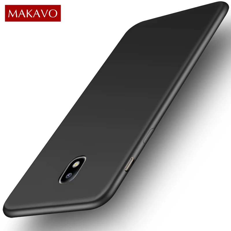 MAKAVO для samsung Galaxy J3, J5, J7 года EU чехол тонкий мягкий силиконовый матовый чехол для samsung J330 J530 J730 чехол для телефона s