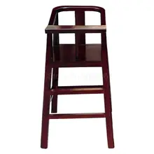 Детское кресло, без опрокидывания, безопасный стол и стул, ресторан, столовая, цельный деревянный детский обеденный стул