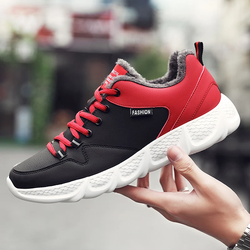 

Warm Winter Running Shoes Men Athletic Sneakers with Fur Outdoor Jogging Training Zapatillas Hombre Deportiva Shoes Men 4