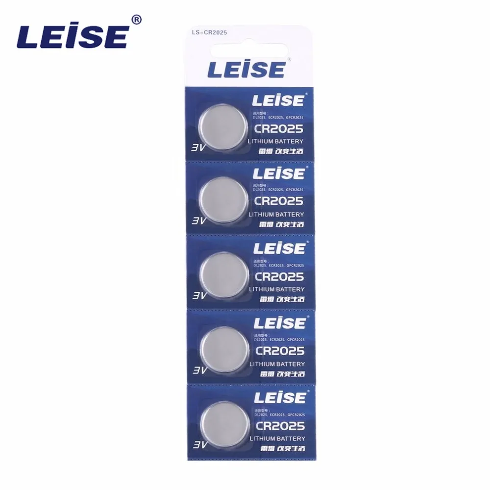 Leise CR2025 3V Button Cell Lithium Battery for Watch