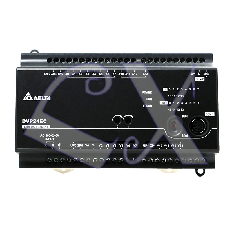 

Original Delta EC2 host DVP24EC00T3 PLC controller 100-240VAC 12DI 12DO