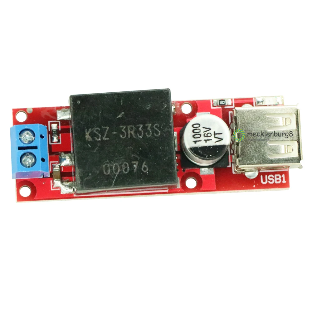 5 в USB выход конвертер 7 24 В постоянного тока от 12 до 3 А понижающий модуль KIS3R33S с