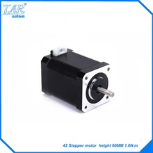 High torque 42 Stepper Motor 2 PHASE 4-lead Nema17 motor 60MM 23A/1.65A 0.89N.M LOW NOISE (17HS1538) motor for Marking Machine