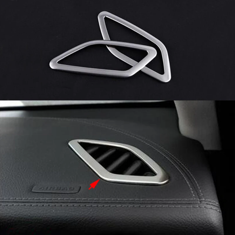 

2pcs Upper Air Outlet Trim Cover For Mercedes-Benz CLA Class C117 2013-2016 & A Class W176 2013-2016 & GLA Class X156 14-16