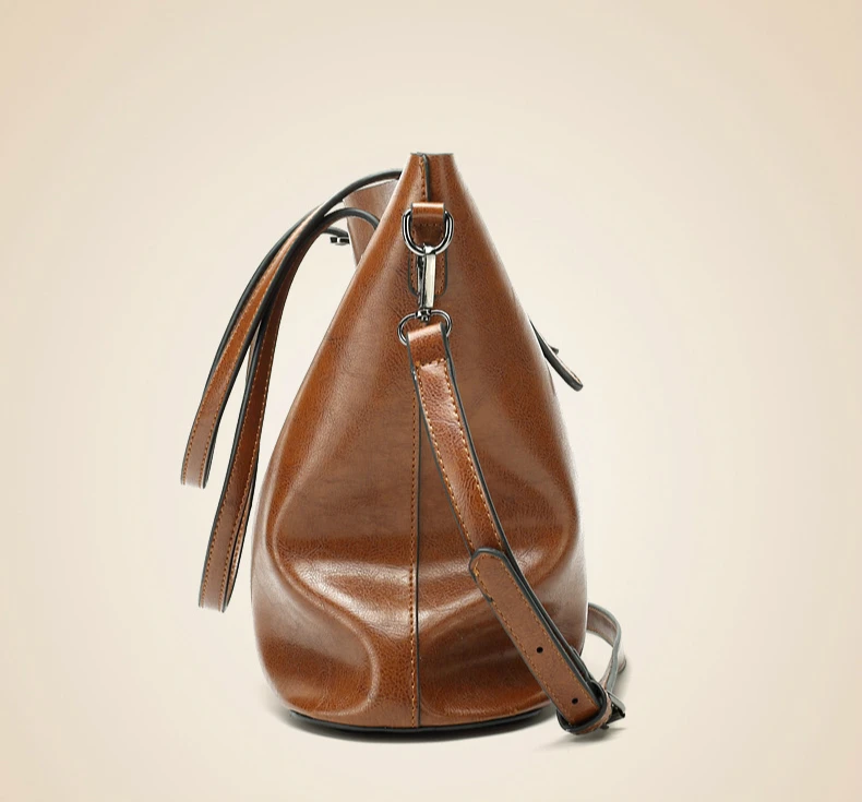 Женская Ретро PU сумка на плечо Женская Высокая емкость повседневные сумки винтажные повседневные для покупок через плечо сумка
