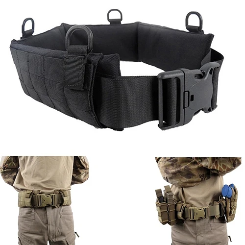 Multifunctional Nylon Belly Band Pad Soft Battle Belt with Waist Mag
