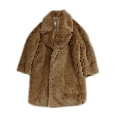 2018 New Style High-end Fashion Women Faux Fur Coat S42