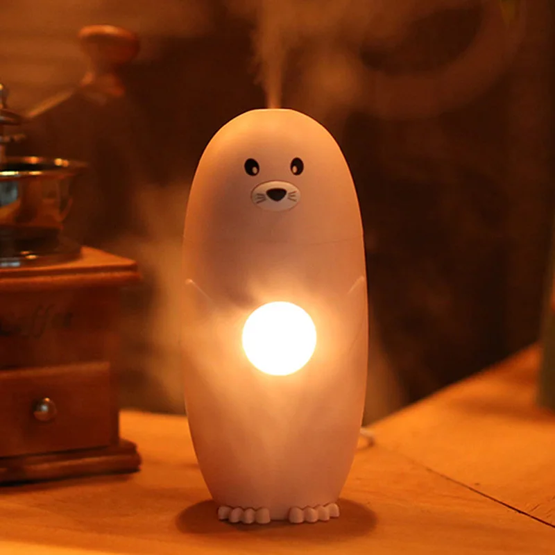 New 300ml Seal Humidifier Mini USB Air Purifier Aromatherapy Essential Oil Diffuser LED Night Light Car air freshener Fogger