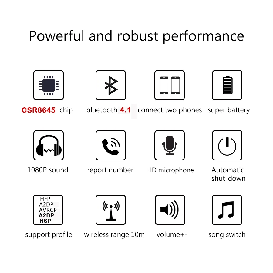 New-Bee-Hands-free-Wireless-Bluetooth-Earphone-Bluetooth-Headset-Headphones-Earbud-with-Microphone-Earphone-Case-for