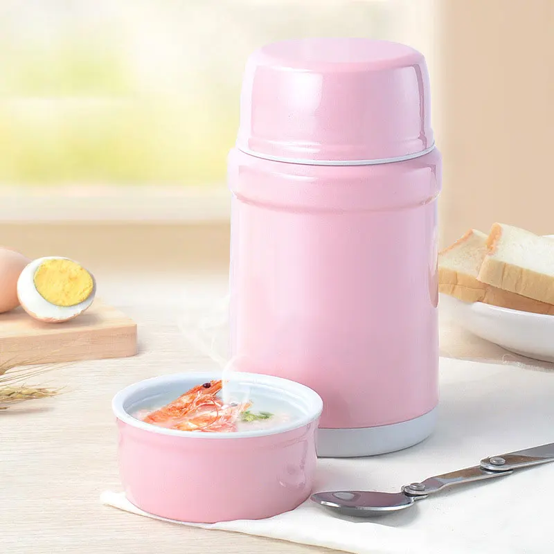 Buy Pink Thermos Food Container Vacuum Flask Soup Food