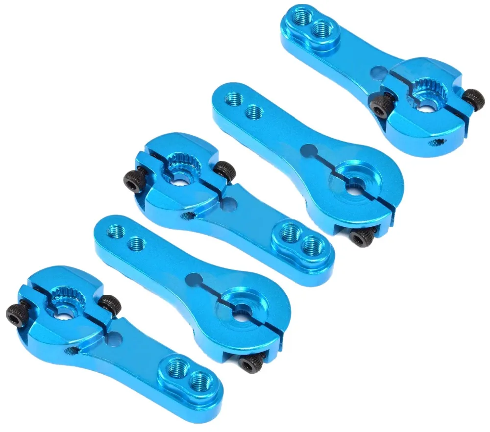 5 Pcs 25T M3 Metal RC Servo Arm Horn for Futaba Savox Xcore HL HSP HD